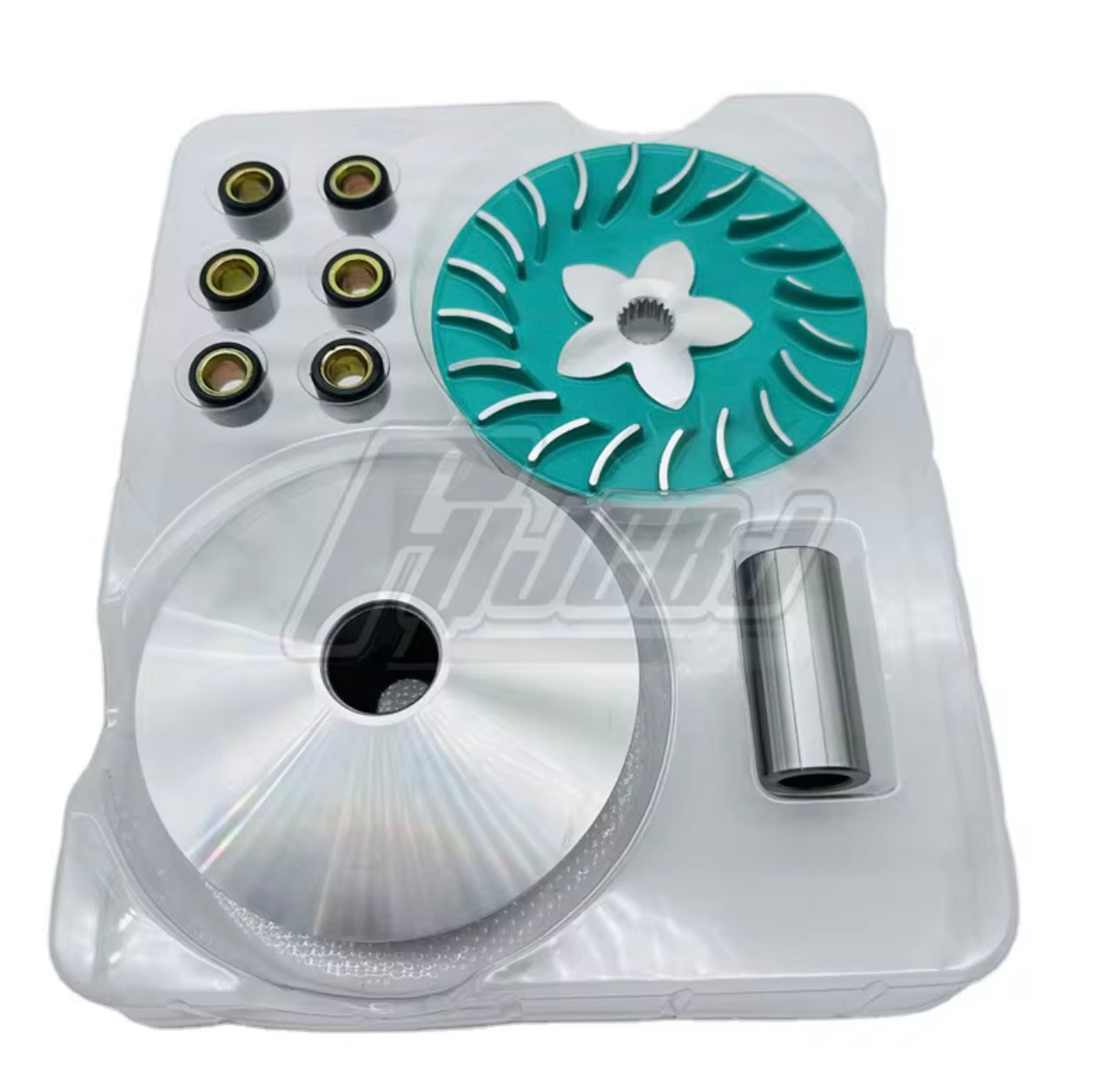 Racing Motorcycle Parts Scooter Variator Kit With Roller Weights Drive Face Pulley for KYMCO Gy6125 150cc