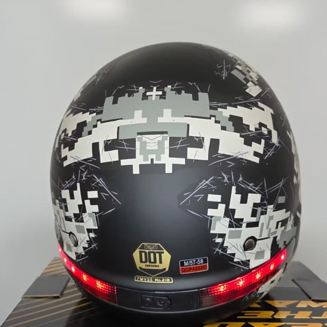 FULL FACE WITH LED TN-8658X
