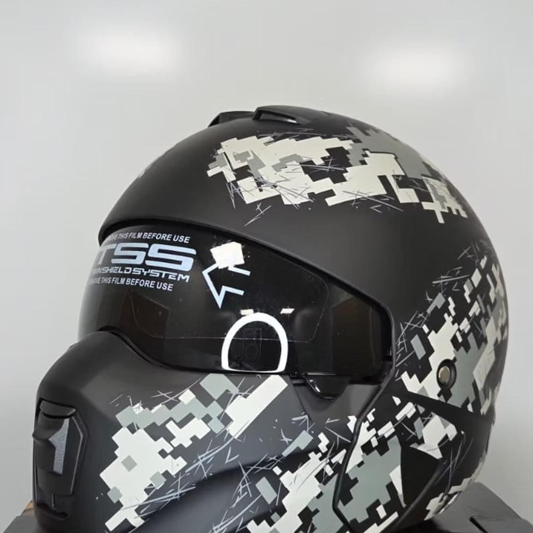 FULL FACE WITH LED TN-8658X